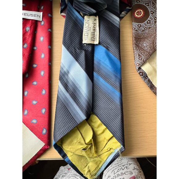 Vintage Tie Lot – 1970s, 80s, and 90s – Mixed Patterns and Brands - Picture 16 of 16